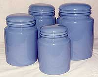 Selection of general purpose glazed ceramic storage jars